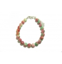 Pretty Watermelon Green Jade Bracelet